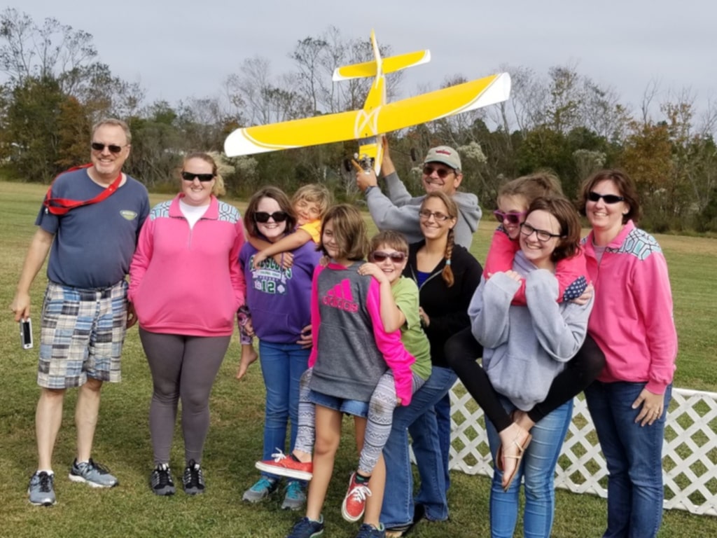 Girl Scouts at the field